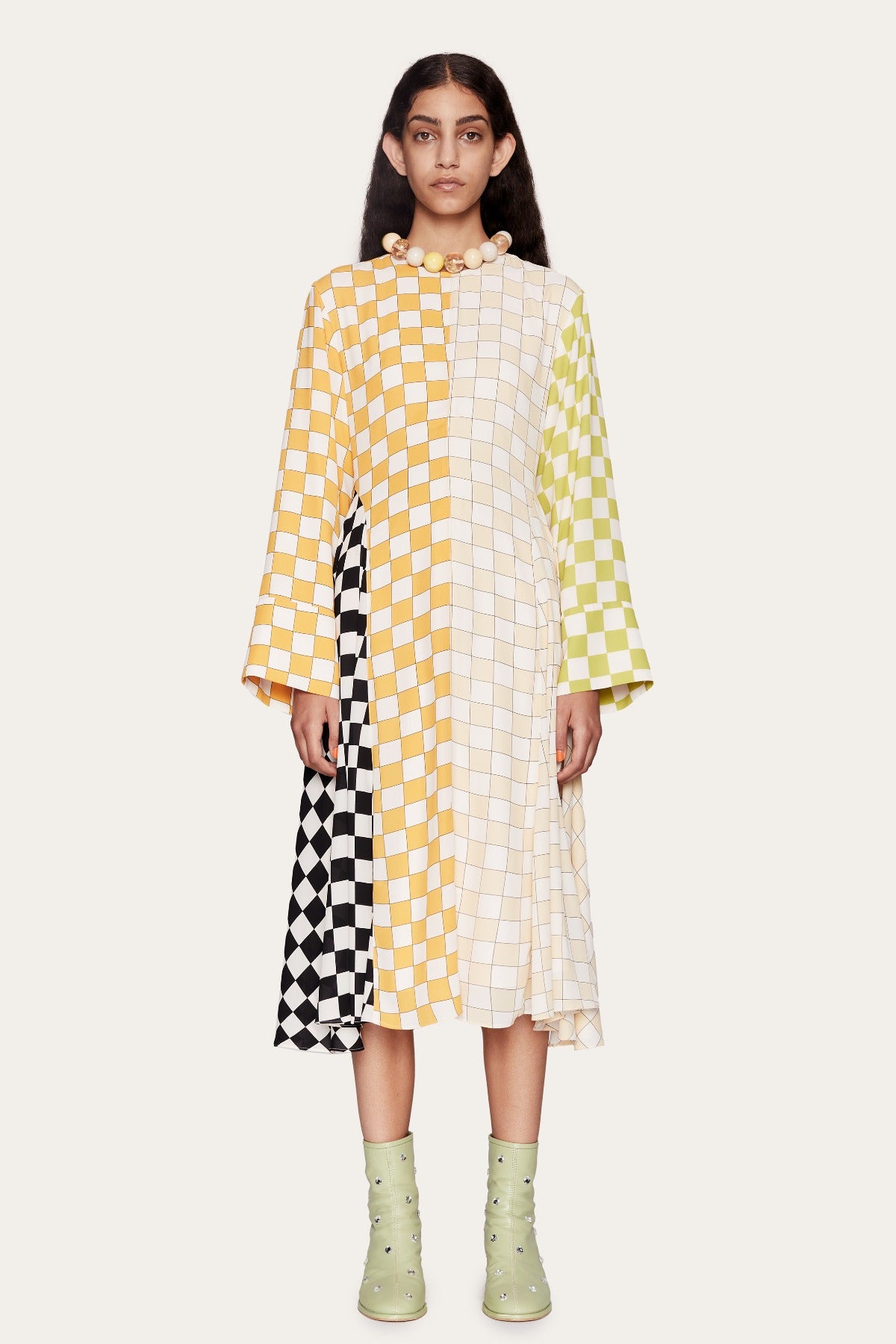 Stine Goya Alisha Dress in Checks