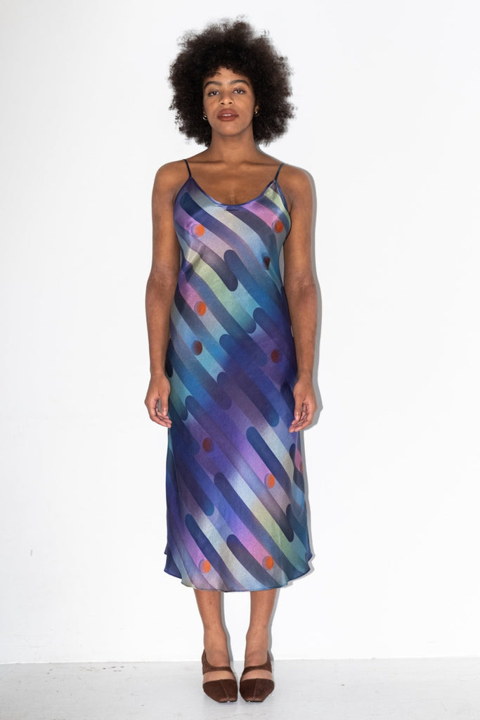 Desire Slip Dress in UO Qoma by Untitled in Motion