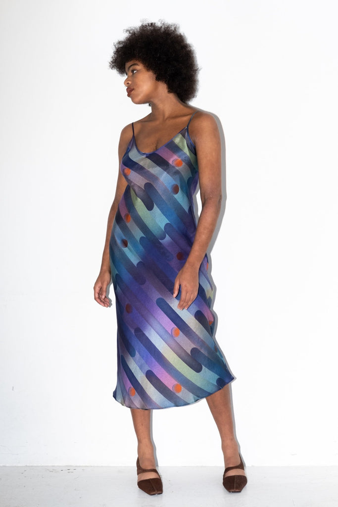 Desire Slip Dress in UO Qoma by Untitled in Motion