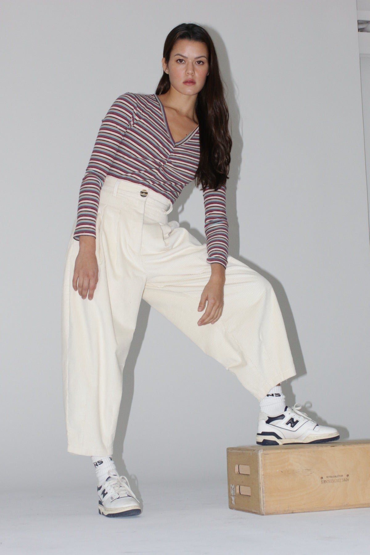 KLXTV Nana Trousers in Milk