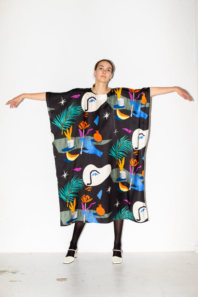 Rapture Kaftan in Séance by Untitled in Motion