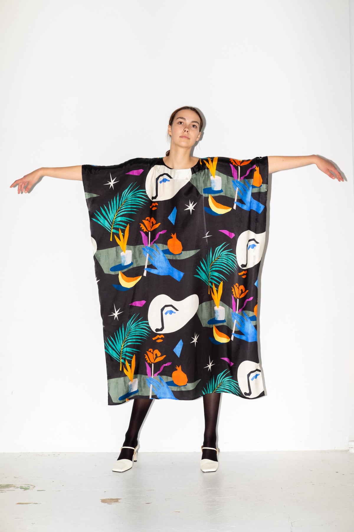 Rapture Kaftan in Séance by Untitled in Motion