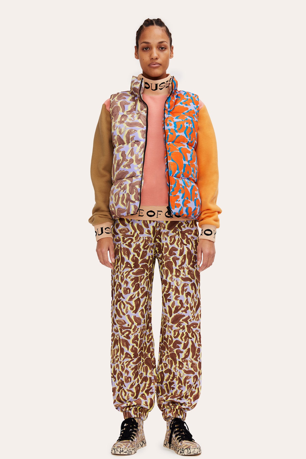 Stine Goya Lenor Vest in Lavender Leaf