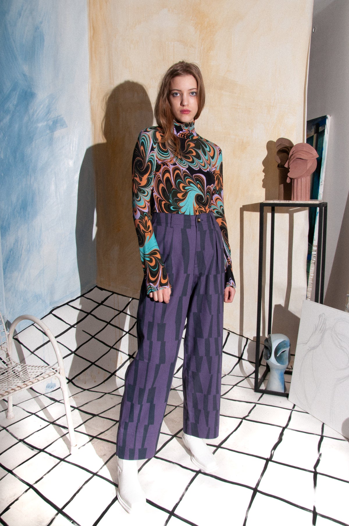 UNTITLED IN MOTION Orma Turtleneck