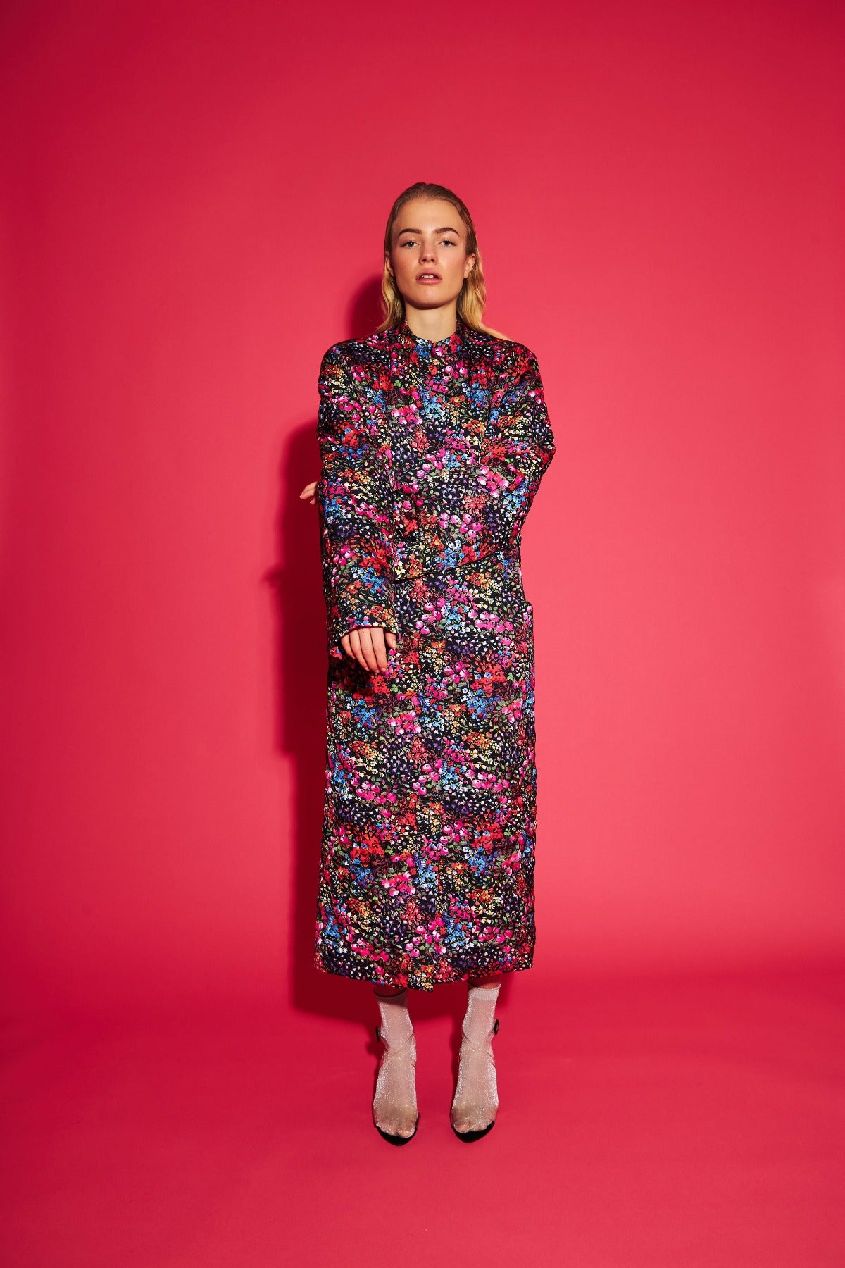 Olliecras Coat by CRĀS in Flower Field