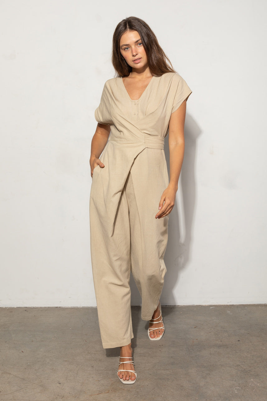 RUJUTA SHETH Venus Wrap Jumpsuit