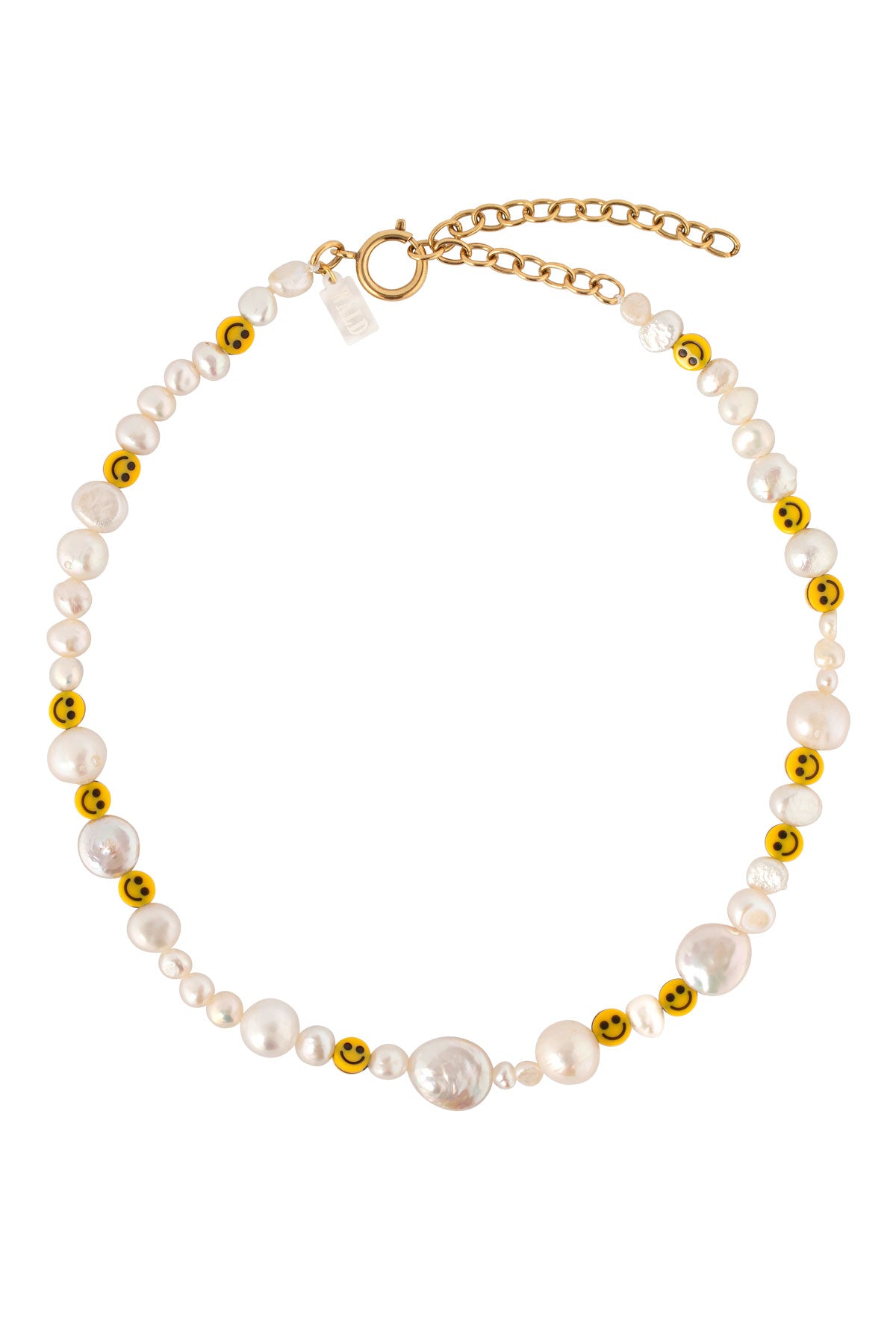WALD Smilie Dude Pearl Necklace